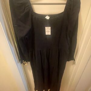 J. Crew Classic Black Dress